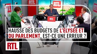 Hausse des budgets de lÉlysée et du Parlement estce une erreur [upl. by Reamy]