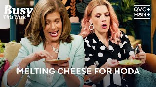 Hoda Kotb Eats Crackers in Bed 🧀  Busy This Week  QVC HSN [upl. by Aurel]