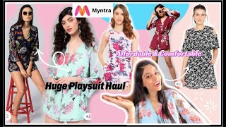 Huge Myntra Jumpsuit Haul  Very Affordable amp Comfortable  Honest Review  Anis VlogBox [upl. by Kore]