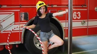 Firehouse Burlesque Hula Hooping hoopnoticacom [upl. by Arivle792]