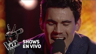 Shows en vivo TeamMontaner Mario canta quotVúelveme a quererquot de C Castro  La Voz Argentina 2018 [upl. by Nnylanna]