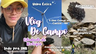 Vlog de Campo Rotina de Uma Estudante de Biologia  Primeiro Vlog de Campo do Canal  3 Dias Comigo [upl. by Matusow]