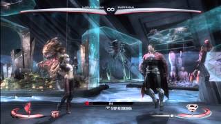 Injustice Gods Among Us Harley Quinn Combo Video [upl. by Gildus57]