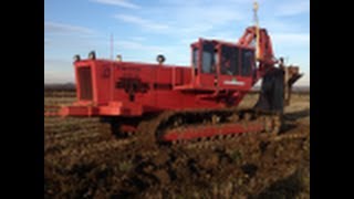 InterDrain 2030GP Trenchless land drainage plough [upl. by Nerret596]