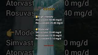 Statins Types [upl. by Pizor]