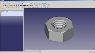 FreeCAD Lesson 08  Inner Threads [upl. by Nikolas817]