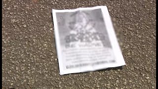 Ku Klux Klan KKK flyers appear in Atlanta driveways [upl. by Alverson]