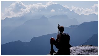 Solo Silent 100km Hiking Alta Via della Valmalenco Valtellina Italy [upl. by Yrahcaz]