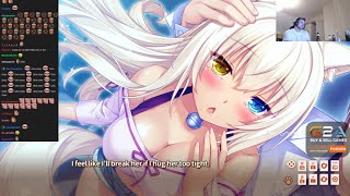 Forsen plays Nekopara Vol2 with chat [upl. by Umont]