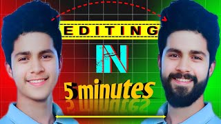 Photo editing in Face app  chehre par दाढ़ी kaise lagaye RdxEditor video [upl. by Ajiam]