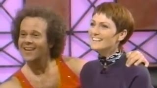 Kata and Richard Simmons on Pictionary Game Show 1998 [upl. by Nester]