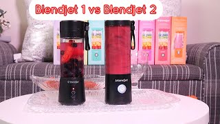 BLENDJET 2 VS BLENDJET 1 HONEST BLENDJET PRODUCTS REVIEW [upl. by Doowron]