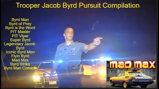 Trooper Jacob Byrd Pursuit Compilation quotTHE BYRD MAN COMETHquot ASP police byrd gta [upl. by Ecnerat]