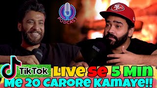 TikTok Se Lakhon Rupay Kese Kamaye  Ahmed Khan Podcast ft Dj Aladdin [upl. by Chrisy]