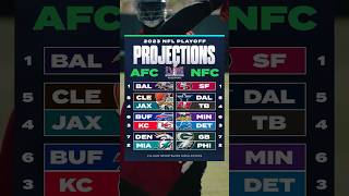 2023 NFL Playoff Predictions football nfl sports [upl. by Glaudia191]