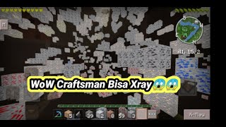 Xray Di Craftsman Mastercraft 😱  Bisa Coba Di Server Survival✅ [upl. by Yedrahs]