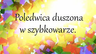 Duszenie polędwiczki wieprzowej w szybkowarze WMF Perfect 45 l [upl. by Rambort439]