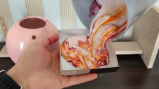 Crafting a Stunning Hanging Gypsum Vase DIY Home Decor Tutorialquot [upl. by Anayk]