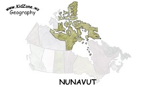 Kidzone Geography Nunavut [upl. by Wilscam]