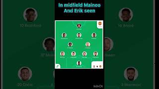 Man U v Southampton lineups [upl. by Dinnie90]