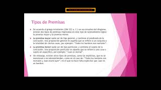 Premisas y Conclusiones Tercero Básico [upl. by Cruce]