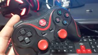 COMO CONECTAR O GAMEPAD X3 NO PC VIA BLUETHOOTH [upl. by Capone]