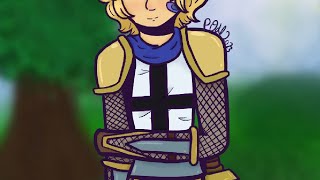 Garroth Aphmau Diaries Rebirth Speed Paint [upl. by Meeker257]