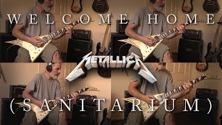 Metallica  Welcome Home Sanitarium All Guitar Cover [upl. by Aleda778]