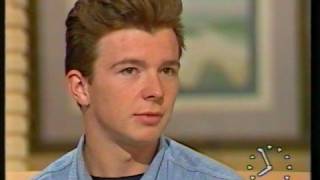 Rick Astley interview in 1987 [upl. by Tati]