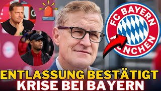 DRINGEND JanChristian Dreesen hat ALLES BESTÄTIGT ENTLASSUNG BEI BAYERN [upl. by Conger]