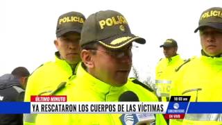 Autoridades ya rescataron los cuerpos del siniestro aéreo en Facatativá [upl. by Forland139]