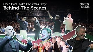 🎅⚽️ BEHINDTHESCENES OF OPEN GOALS HYDRO CHRISTMAS PARTY [upl. by Ainalem]