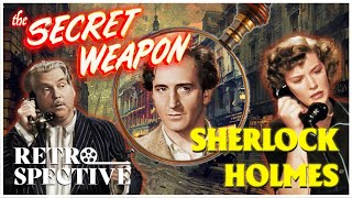 Sherlock Holmes In quotThe Secret Weaponquot 1947  Classic Colorised Full Movie [upl. by Aizirtap]