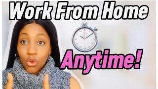 EASY WORK FROM HOME JOBS FOR WOMEN [upl. by Xam]