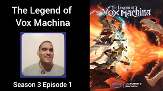 The Legend of Vox Machina 3x1 Reaction  A Deadly Bargain [upl. by Sairahcaz]