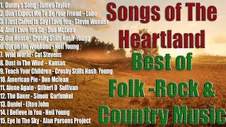 Songs of The Heartland  Best of Folk Rock and Country Music [upl. by Boykins]