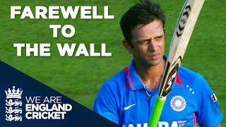 Farewell To The Wall Rahul Dravids Final ODI Appearance  England v India 2011  Highlights [upl. by Ariaz]