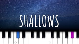 Shallows  Daughter piano tutorial [upl. by Adria78]