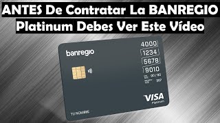 Banregio Platinum Tarjeta De Crédito Sin ANUALIDAD  Esto Debes Saber Antes De Solicitarla 💳💳 [upl. by Adnerak28]