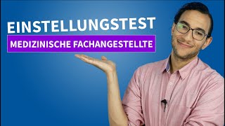 Einstellungstest Medizinische Fachangestellte 2024 einstellungstest medizin [upl. by Aimat491]