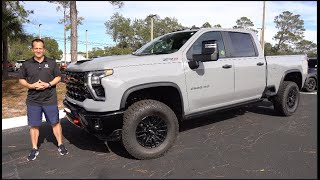 Is the 2024 Chevrolet Silverado 2500HD ZR2 a NEW truck WORTH the money [upl. by Adnirim200]