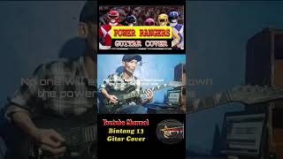 Mighty Morphin Power Rangers  Eric Martin  Guitar Cover lyrics [upl. by Ode]