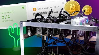 REICH durch BITCOIN MINING 4 Monate Selbstexperiment [upl. by Aidyl307]