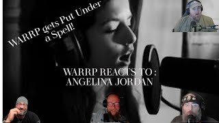 DID ANGELINA JORDAN PUT A SPELL ON US WARRP Is Completely Blown Away BarefootPrincess [upl. by Yaj]