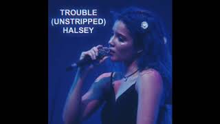 Halsey  Trouble Unstripped HD [upl. by Toma]