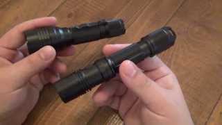 Thrunite TN12 VS Streamlight Protac HL Flashlight Comparison [upl. by Einor]