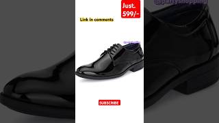 Just 599 Mens Glossy Formal LaceUp Shoes  Comfort and Quality in Sleek Design  gift style [upl. by Aliber710]