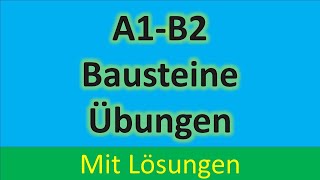 Einfach Sätze verbinden  Sprachbausteine Übungen mit Lösung [upl. by Eelinnej]