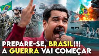 Nicolás Maduro inicia préGUERRA com BRASIL no meio EUA perde a paciência Felipe Dideus [upl. by Poliard]