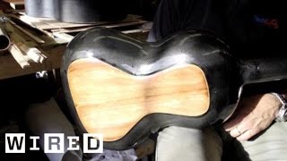 Guitars Made From Carbon Fiber  Wired [upl. by Gibun]